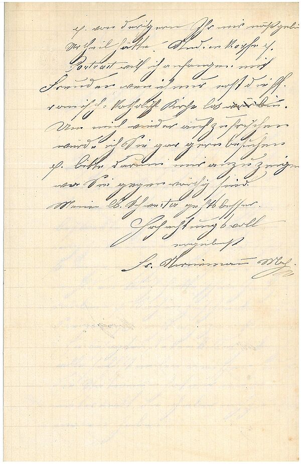 Brief Friedrich Stirnimann [Ettiswil] an Ernst Stückelberg, 22. August 1873