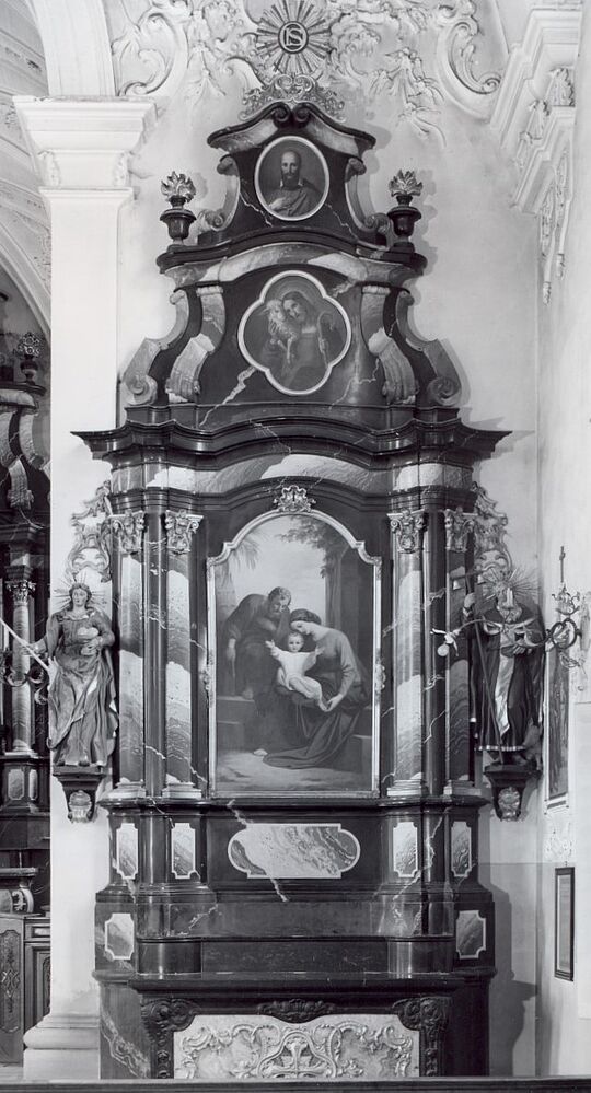 Werk Pfarrkirche Buttisholz LU: Der Gute Hirt und Hl. Franz von Sales (?)