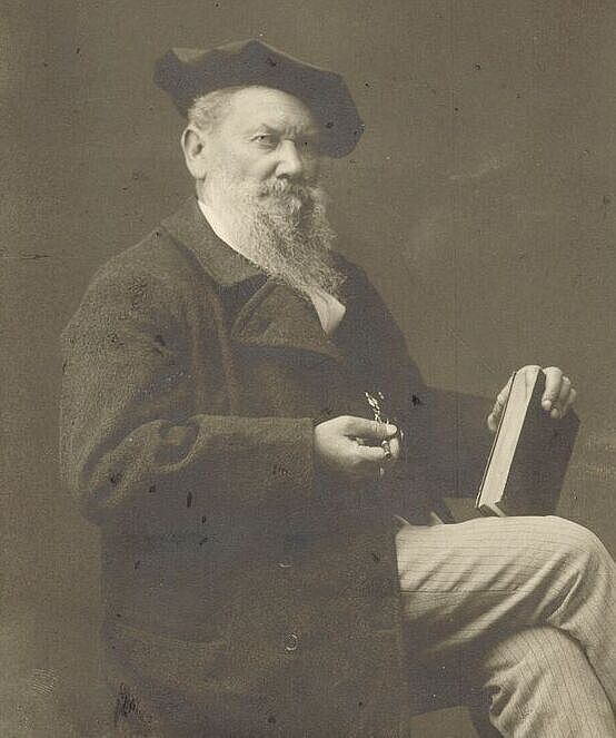 Porträt Ernst Stückelberg, undatiert