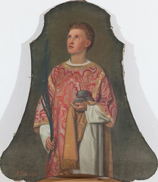 Werk Pfarrkirche Ettiswil LU: Hl. Stephanus