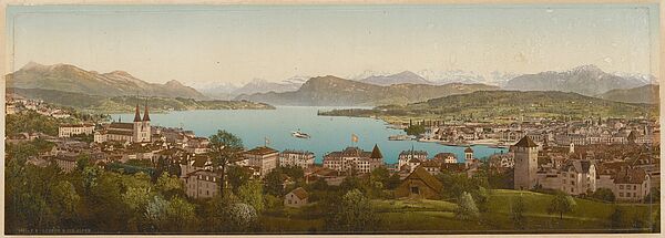 Luzern & die Alpen, zwischen 1896 und 1914