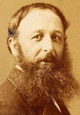 Porträt Friedrich Stirnimann (Kunstgesellschaft Luzern, Album Mitglieder 19. Jh.), undatiert