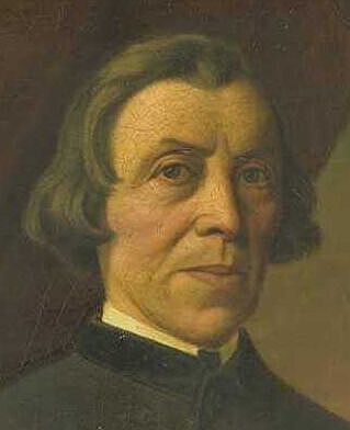 Melchior Paul von Deschwanden: Selbstporträt, 1850/81 (Ausschnitt)