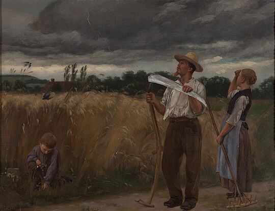 Werk Gewitterstimmung im Unterfeld Ettiswil